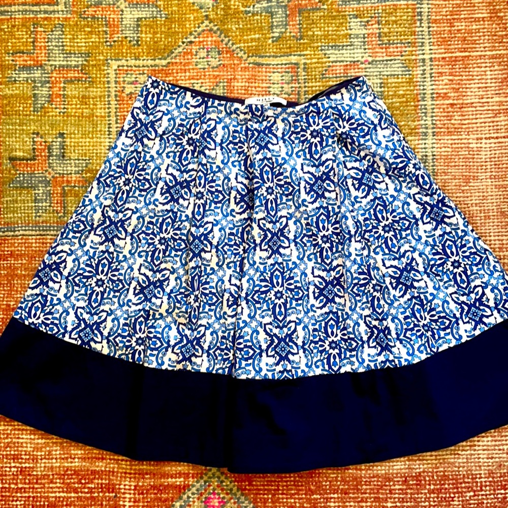 MILLY blue combo skirt - Picture 1 of 5